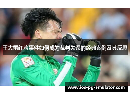 王大雷红牌事件如何成为裁判失误的经典案例及其反思