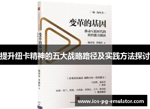 提升纽卡精神的五大战略路径及实践方法探讨